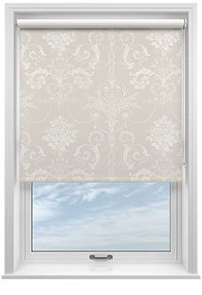 Laura Ashley Josette, Dove Grey - Twist&Fit Roller Blind